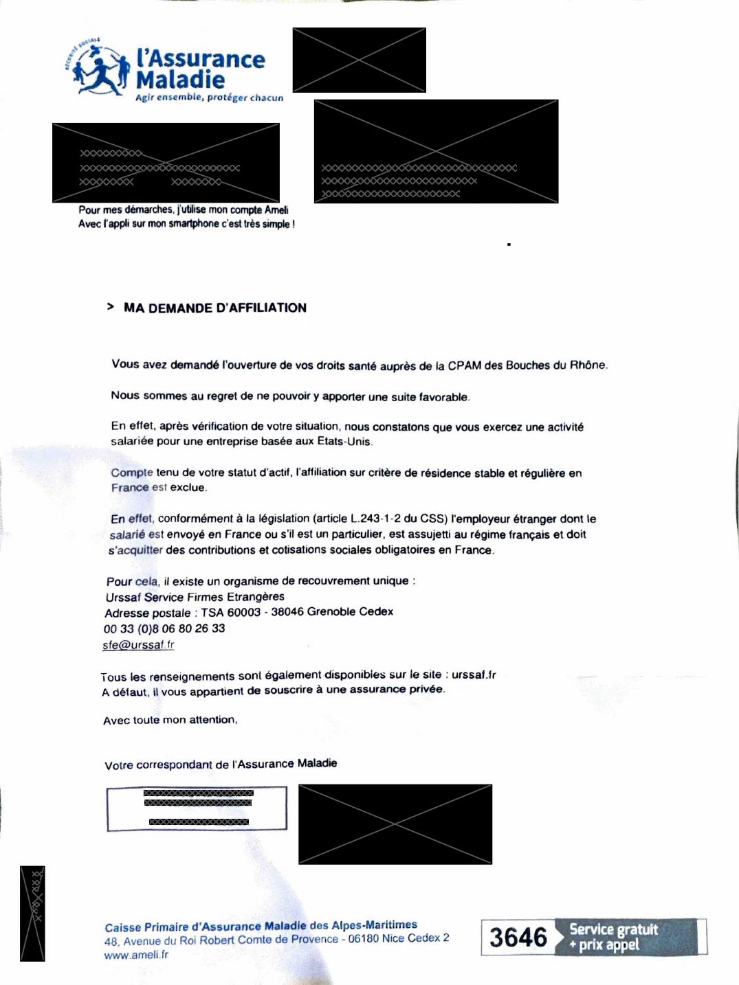 cpam decision 1 | Remote Work and the Visitor Visa: Yes, But...